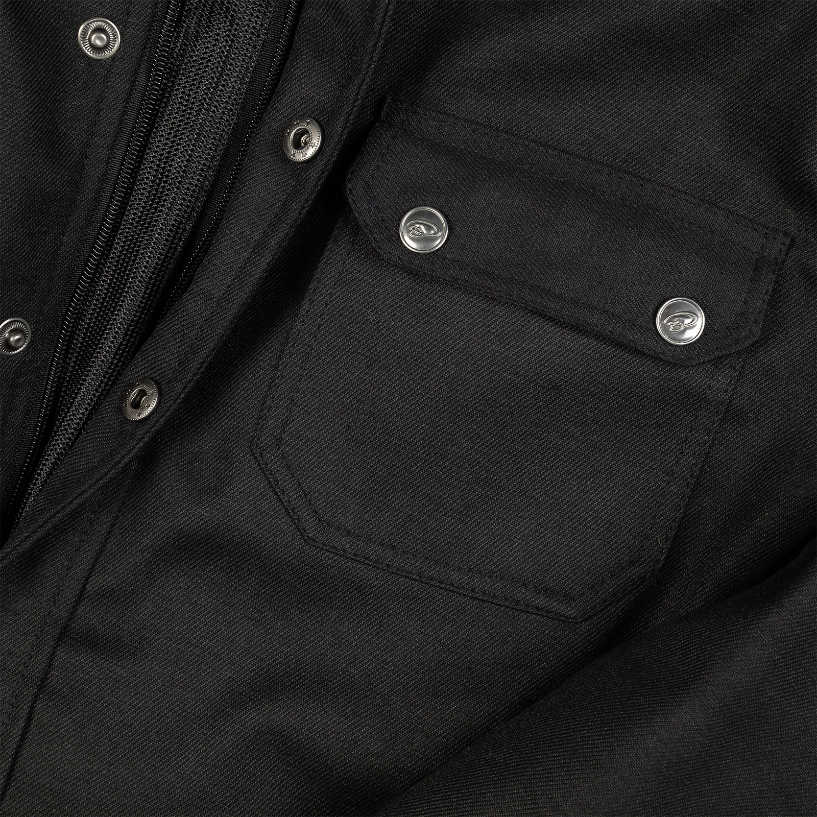 Forge CE Class AA Rated Armoured Motorcycle Shirt by Black - Picture 35 of 60