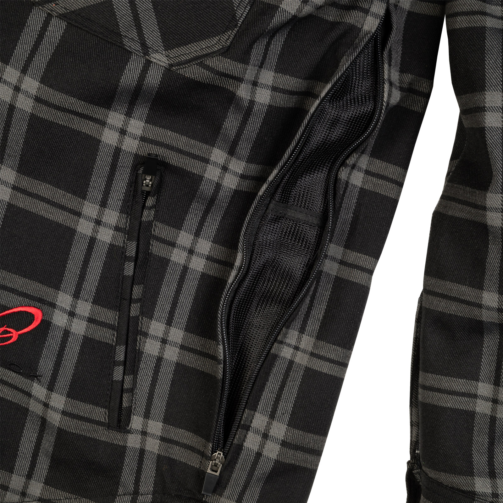 Forge CE Class AA Rated Armoured Motorcycle Shirt by Black - Picture 47 of 60
