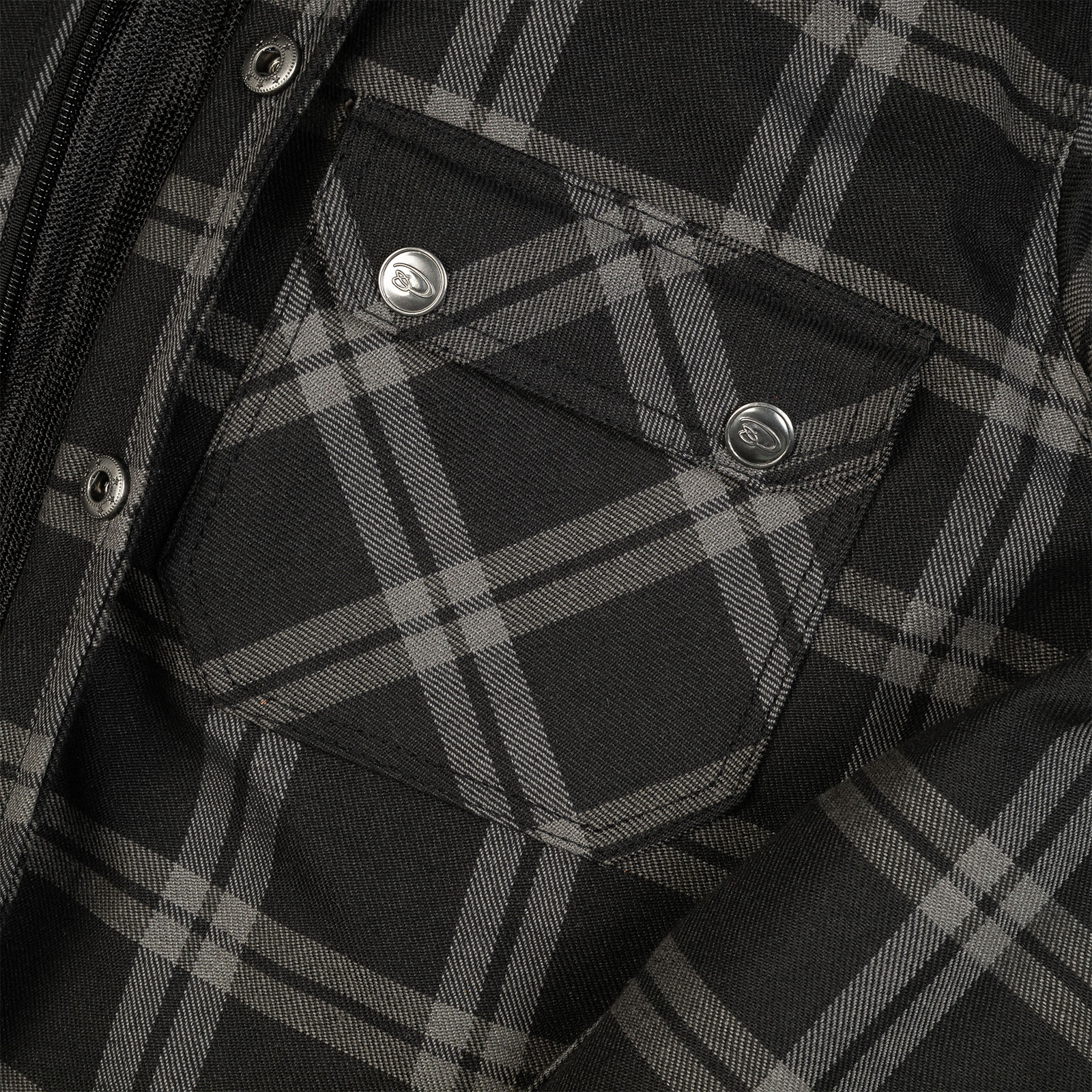 Forge CE Class AA Rated Armoured Motorcycle Shirt by Black - Picture 46 of 60
