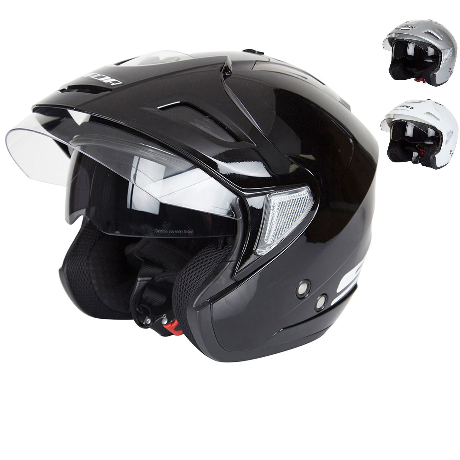 Spada RP388 Open Face Motorcycle Helmet - Helmets - Ghostbikes.com