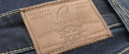 Black Blockade - Branded Leather Patch