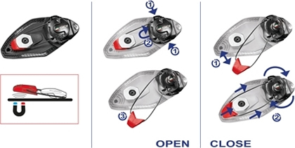  Sidi TECNO-3 Magnetnic Closure System