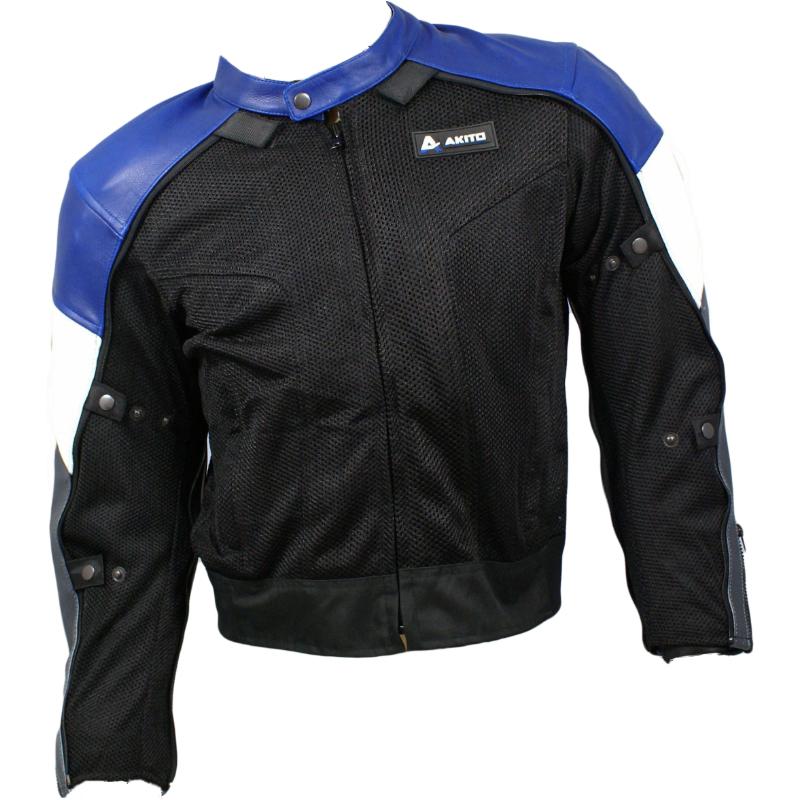 Akito Tritex Leather & Textile Motorcycle Jacket - Jackets - Ghostbikes.com