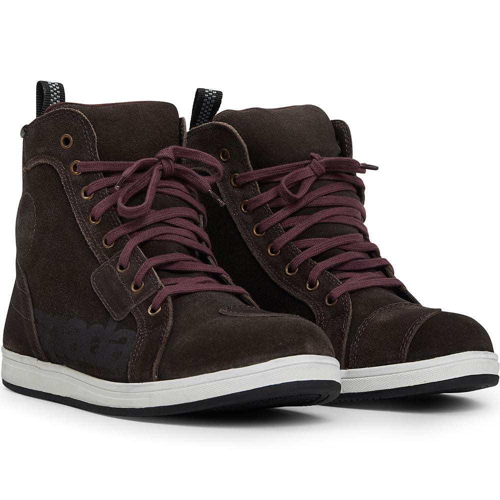 Spada Striders CE WP Motorcycle Boots Nubuck Leather Urban Bike Riding Footwear - Picture 20 of 22