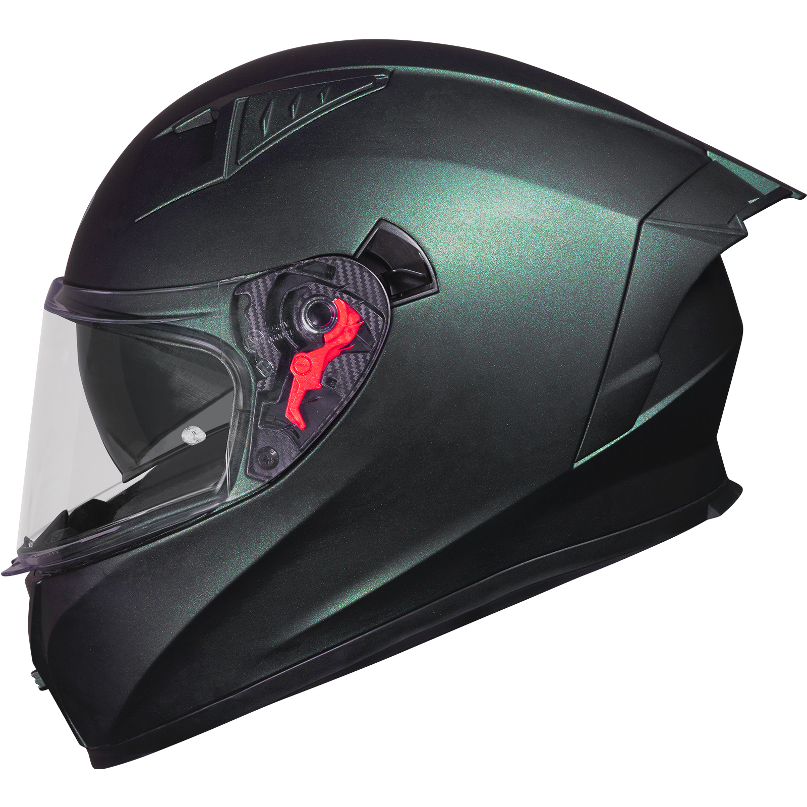 Atom Full Face Motorcycle Helmet by Black With Sun Viosr ECE R22.06 Approved - Picture 39 of 43