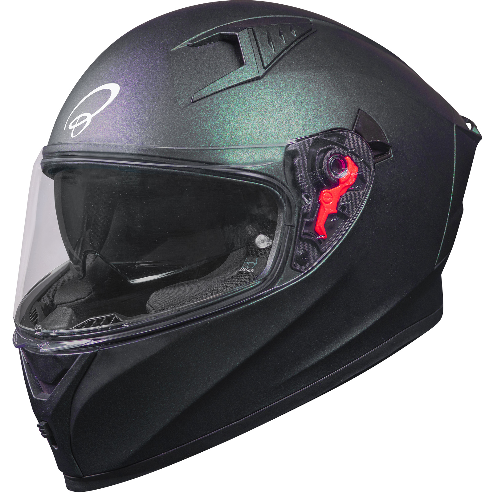Atom Full Face Motorcycle Helmet by Black With Sun Viosr ECE R22.06 Approved - Picture 43 of 43
