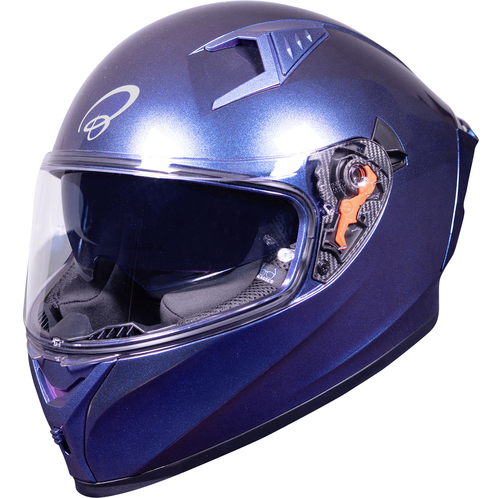 Atom Full Face Motorcycle Helmet by Black With Sun Viosr ECE R22.06 Approved - Picture 22 of 43