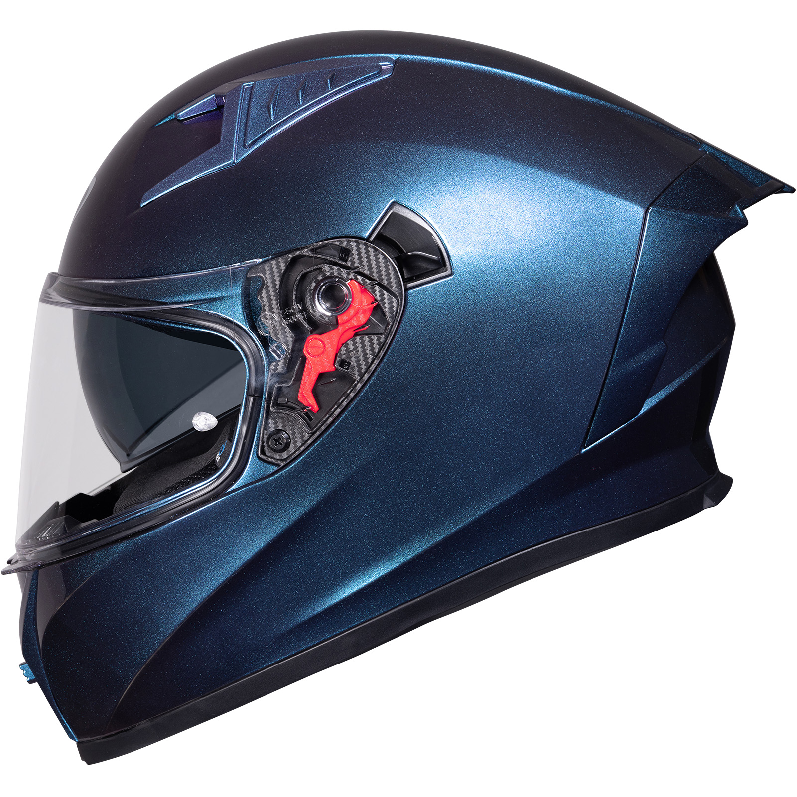 Atom Full Face Motorcycle Helmet by Black With Sun Viosr ECE R22.06 Approved - Picture 27 of 43