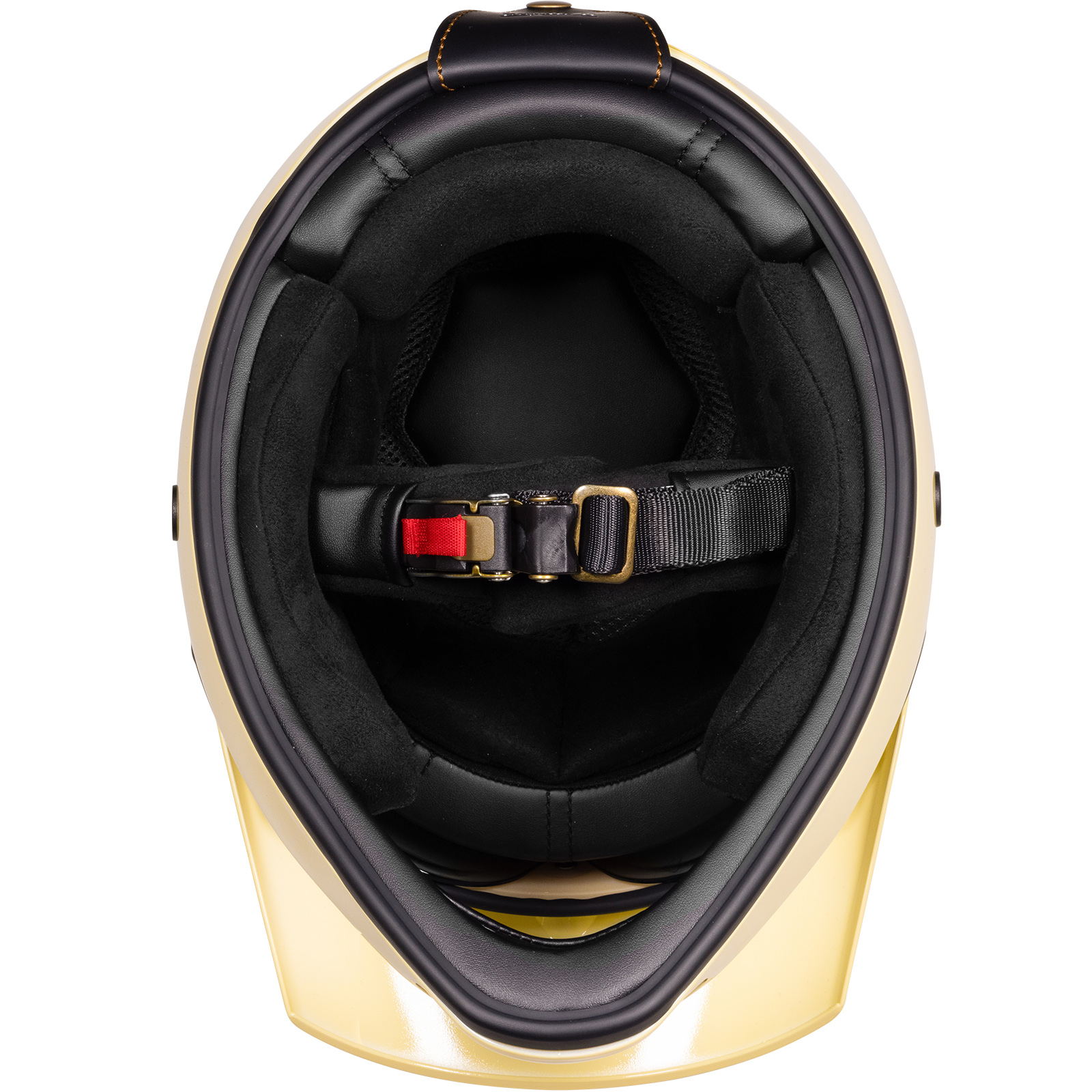 Royale II Retro Motorcycle Helmet by Black With Sun Visor ECE R22.06 Approved - Picture 30 of 72