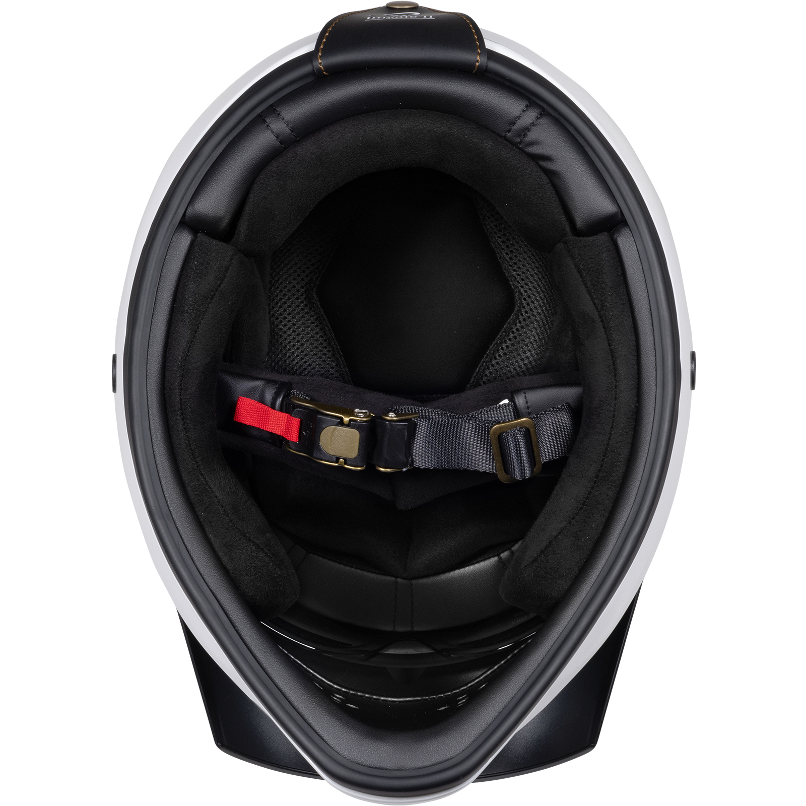 Royale II Retro Motorcycle Helmet by Black With Sun Visor ECE R22.06 Approved - Picture 54 of 72