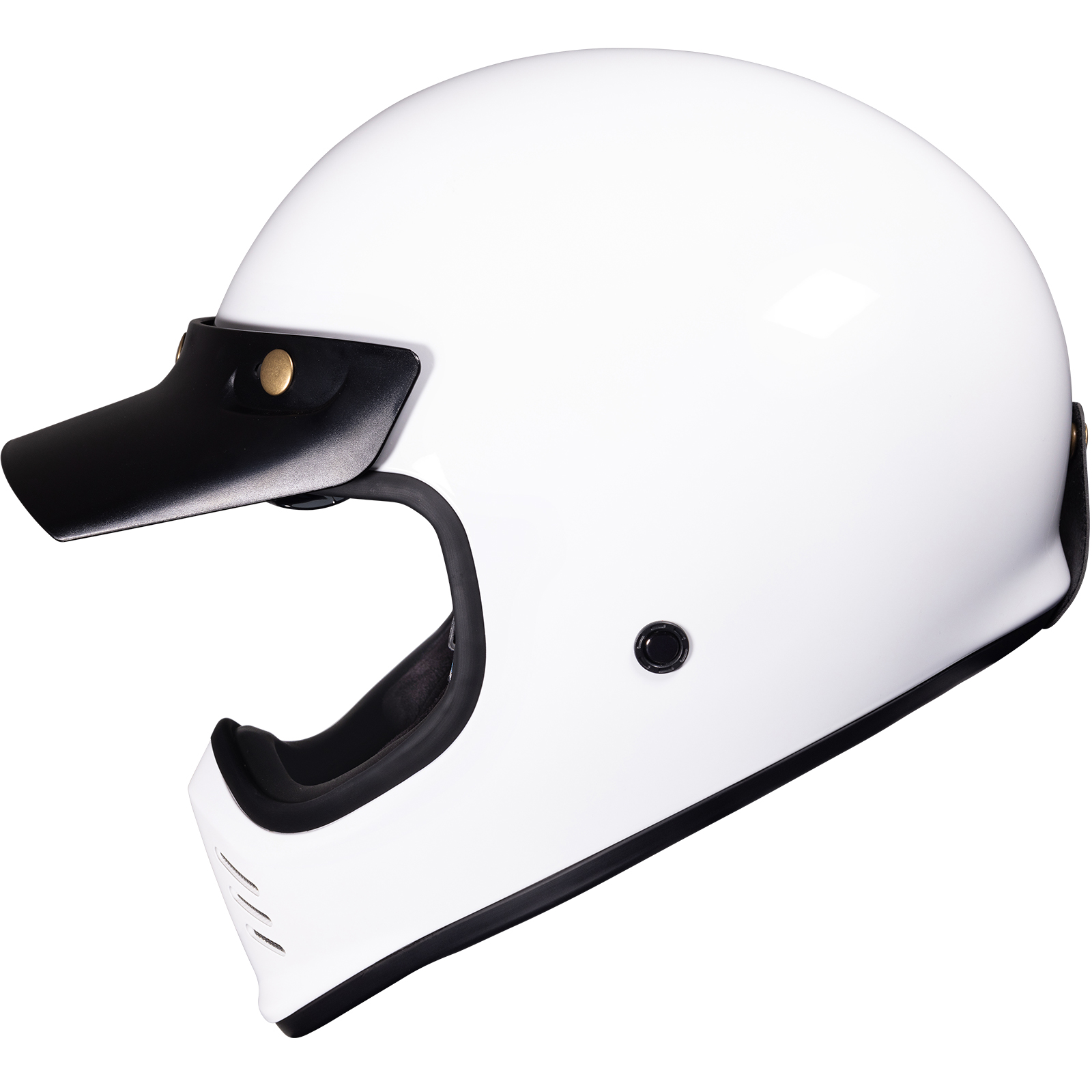 Royale II Retro Motorcycle Helmet by Black With Sun Visor ECE R22.06 Approved - Picture 59 of 72