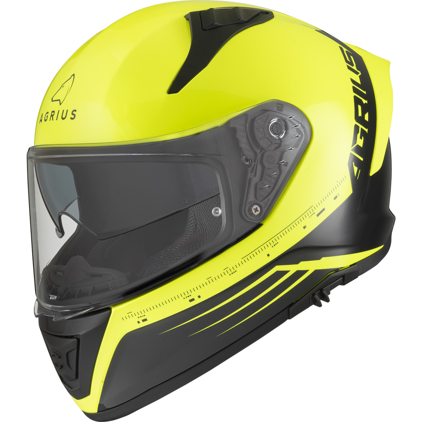 Agrius Storm ACU Gold Approved Full Face Motorcycle Helmet - Picture 33 of 76