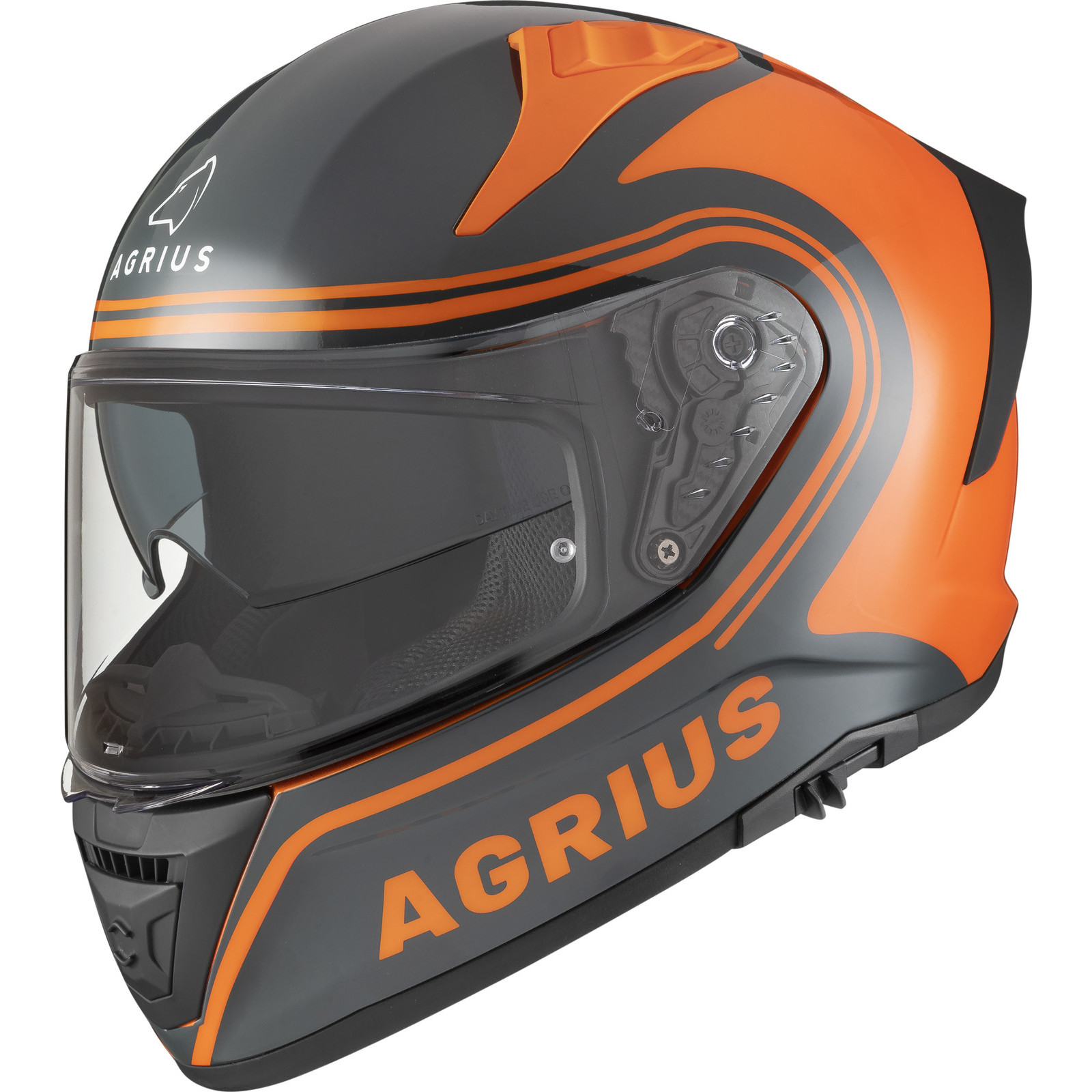 Agrius Storm Motorcycle Helmet ACU Gold Approved Full Face Motorbike Crash Lid