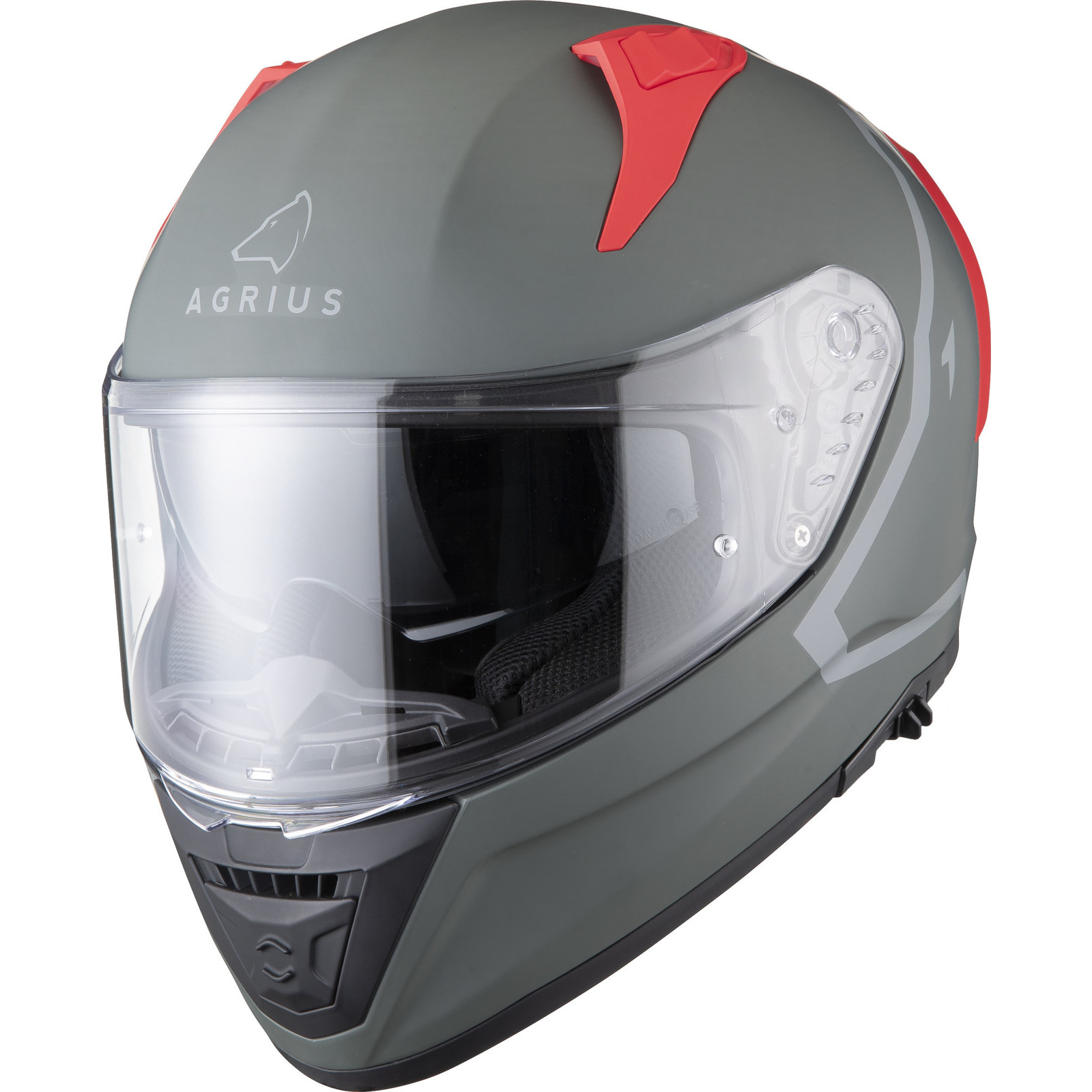 Agrius Storm ACU Gold Approved Full Face Motorcycle Helmet - Picture 59 of 76