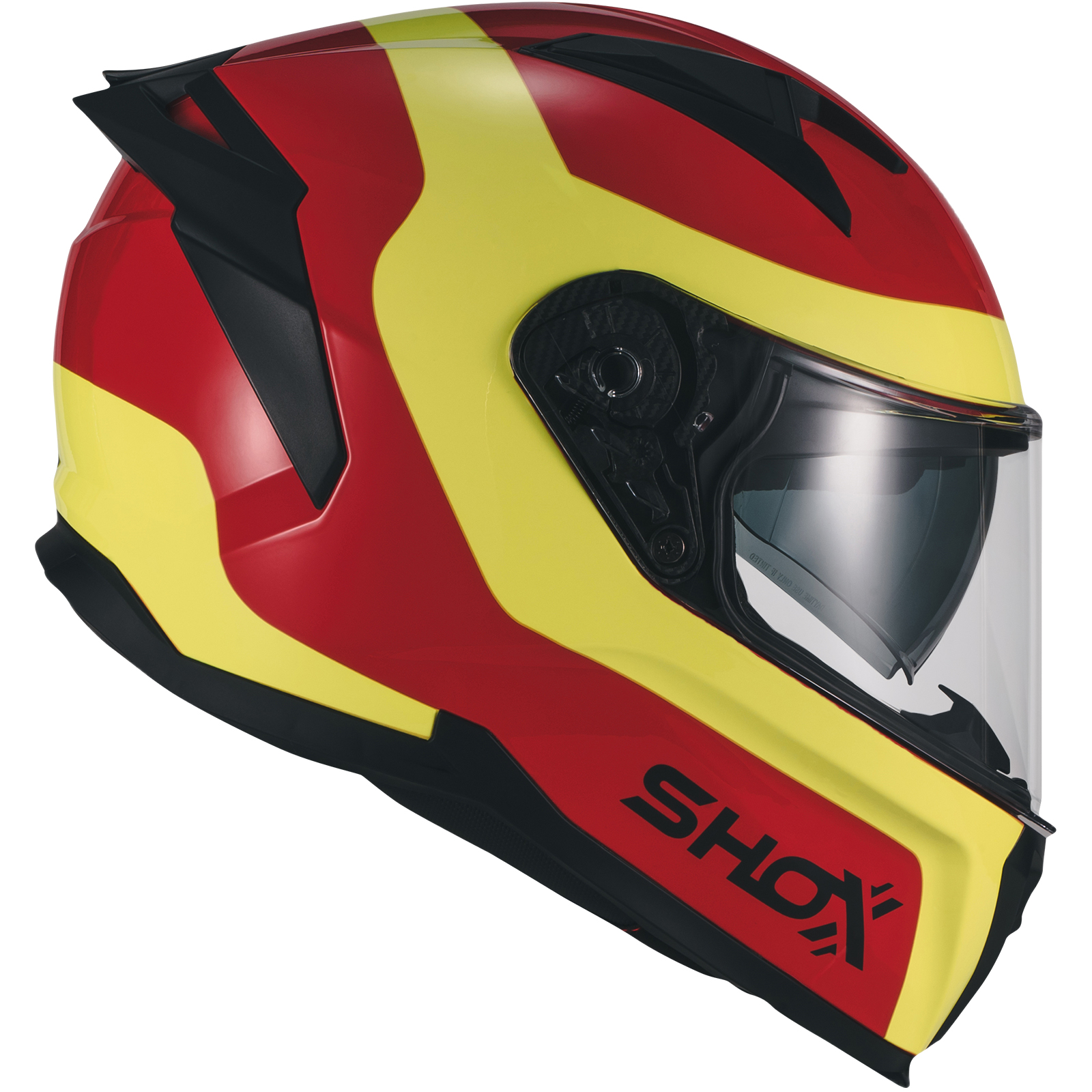 Shox Rapid Advance Integralhelm Motorradhelm mit innenliegender Sonnenblende ECE R22.06 - Bild 42 von 60