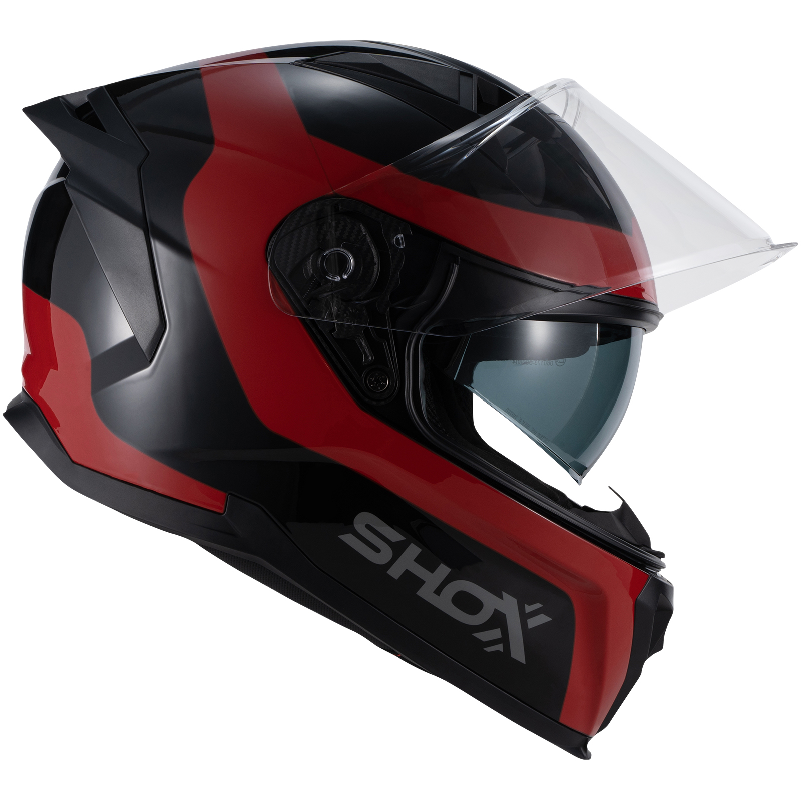 Shox Rapid Advance Integralhelm Motorradhelm mit innenliegender Sonnenblende ECE R22.06 - Bild 29 von 60