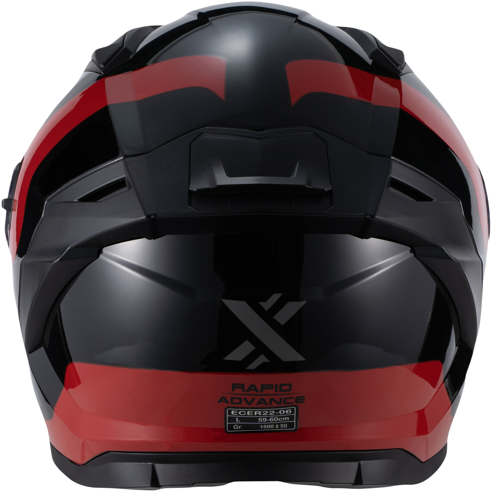 Shox Rapid Advance Integralhelm Motorradhelm mit innenliegender Sonnenblende ECE R22.06 - Bild 32 von 60