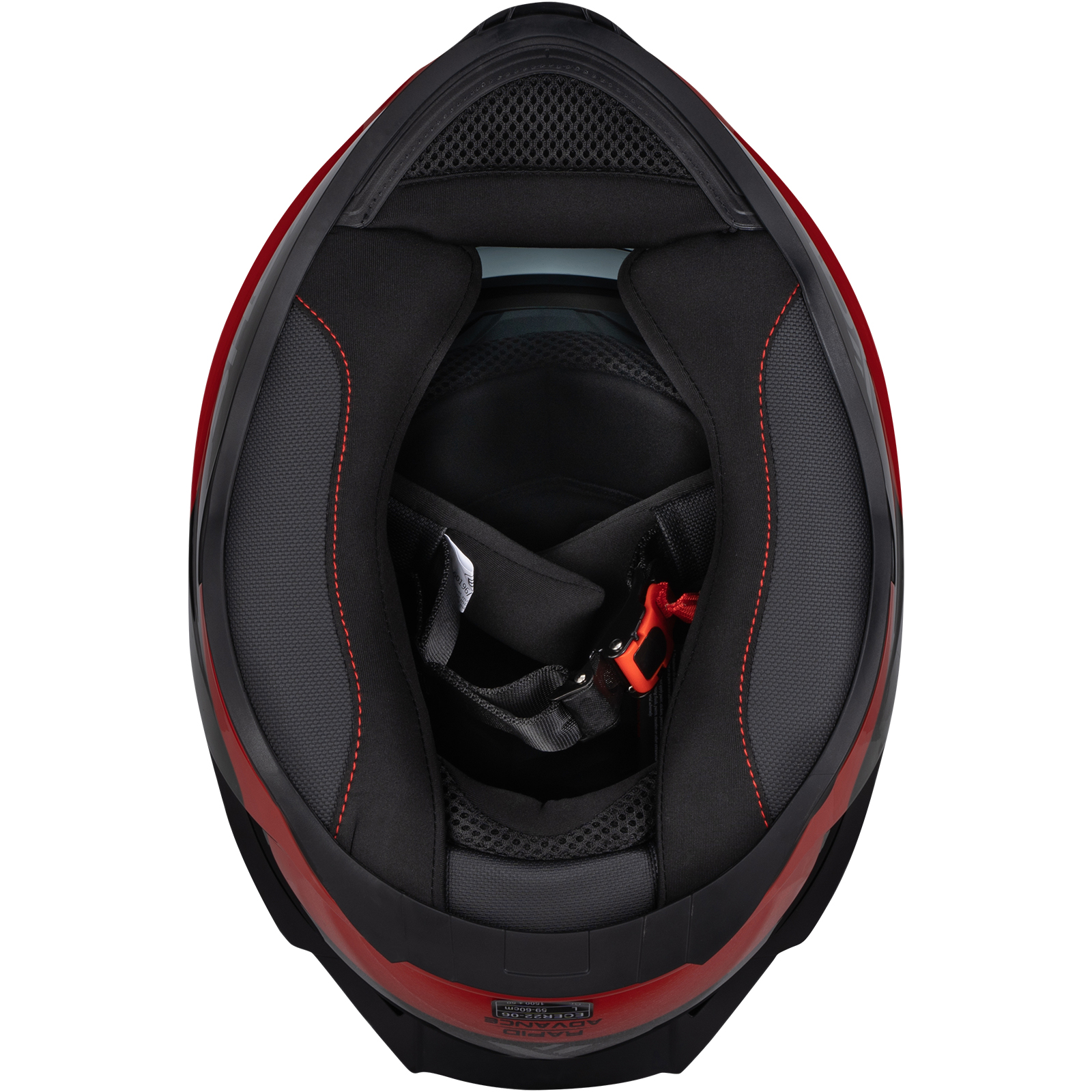 Shox Rapid Advance Integralhelm Motorradhelm mit innenliegender Sonnenblende ECE R22.06 - Bild 33 von 60