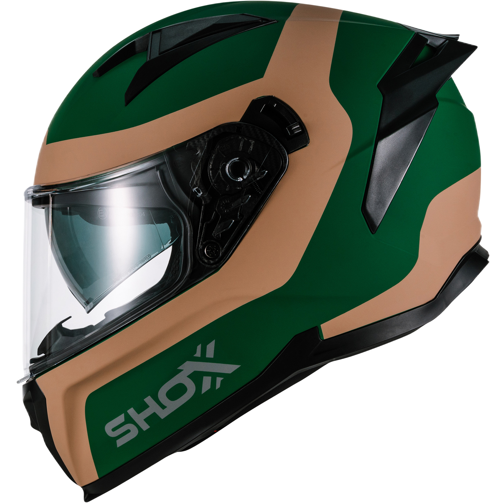 Shox Rapid Advance Integralhelm Motorradhelm mit innenliegender Sonnenblende ECE R22.06 - Bild 52 von 60