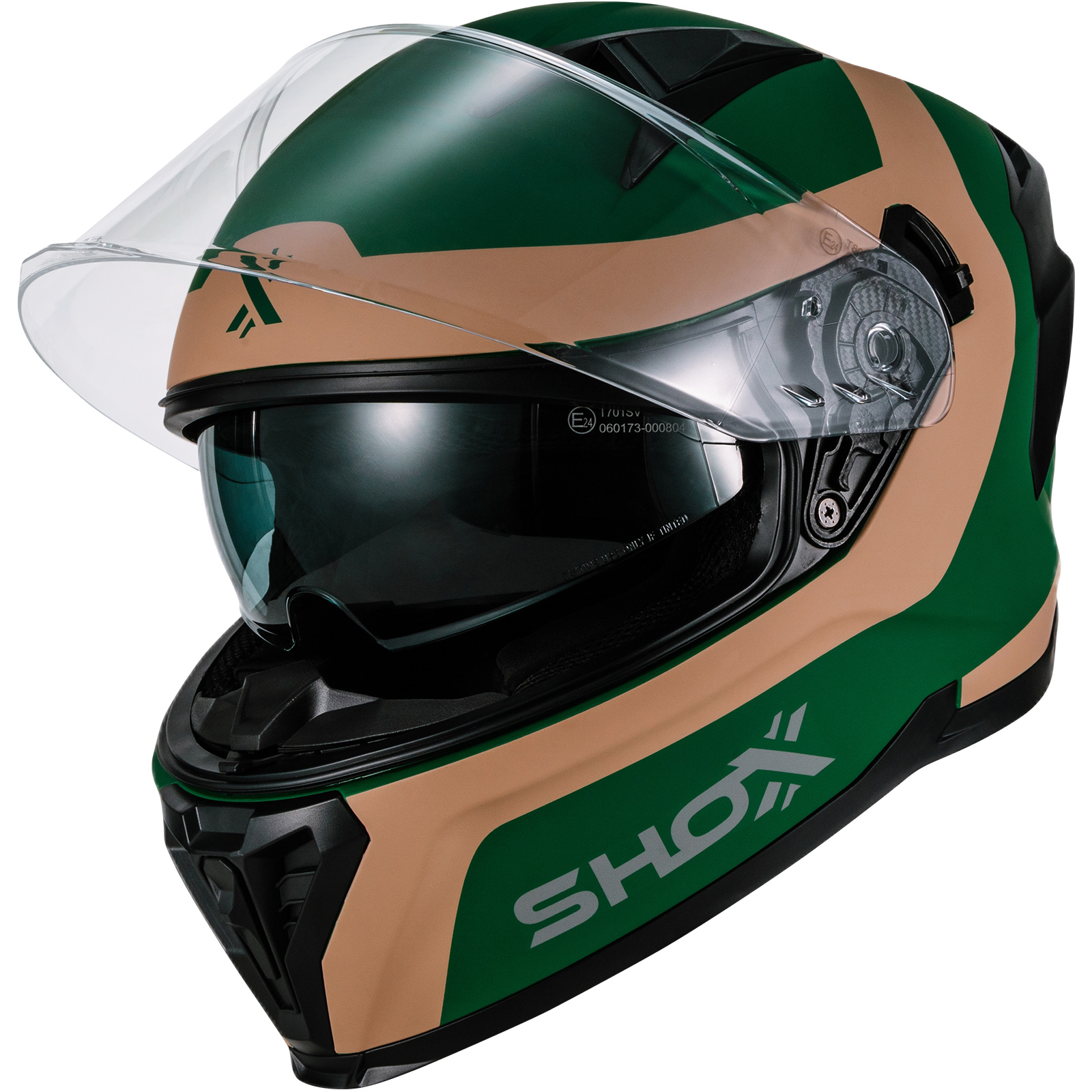 Shox Rapid Advance Integralhelm Motorradhelm mit innenliegender Sonnenblende ECE R22.06 - Bild 59 von 60