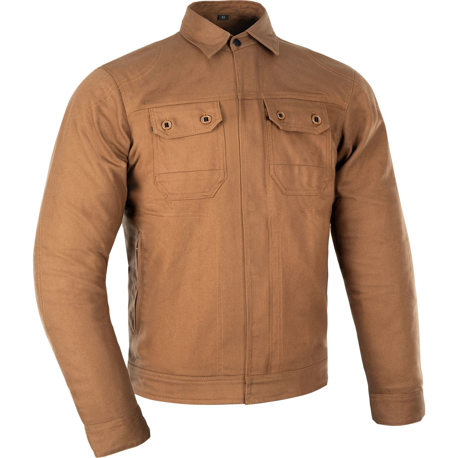 Oxford Original Approved AAA Heist Tan Motorcycle Jacket Water Repellent Finish - Picture 33 of 40