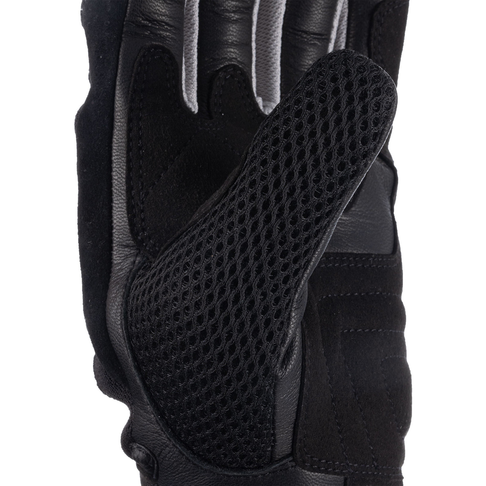 ARMR Eyoshi 3.0 Air Black Light Grey Motorcycle Gloves Summer Vented Biker Glove - Picture 14 of 35