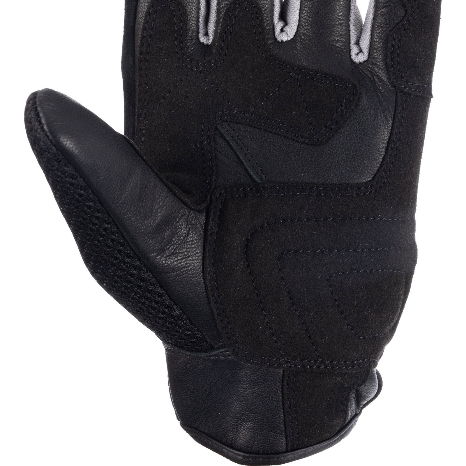 ARMR Eyoshi 3.0 Air Black Light Grey Motorcycle Gloves Summer Vented Biker Glove - Picture 27 of 35