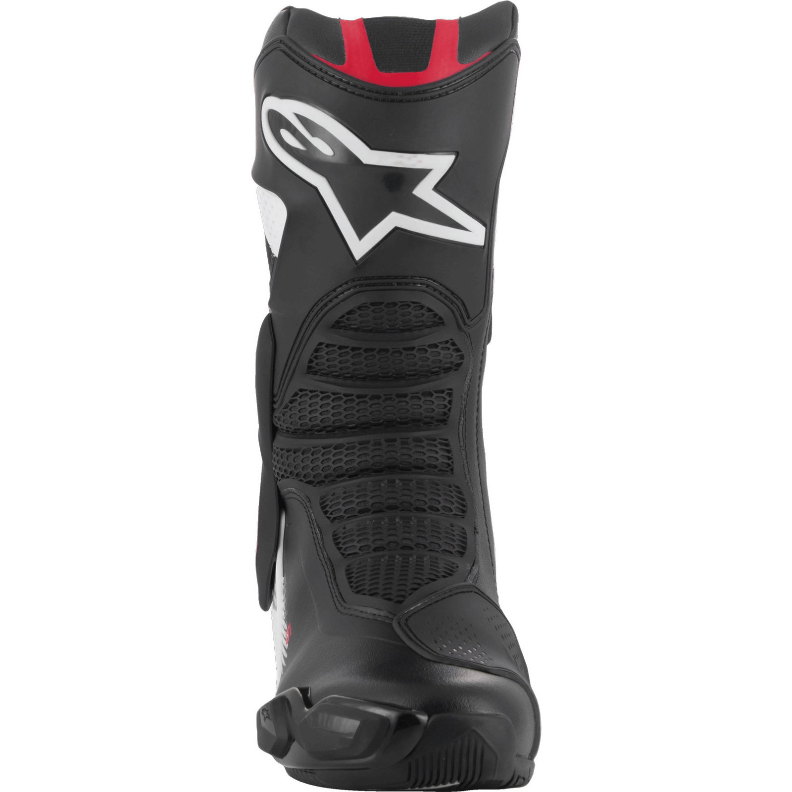 Alpinestars SMX-6 V3 Black White Red Graphic Motorcycle Boots Racing Footwear - Picture 11 of 42