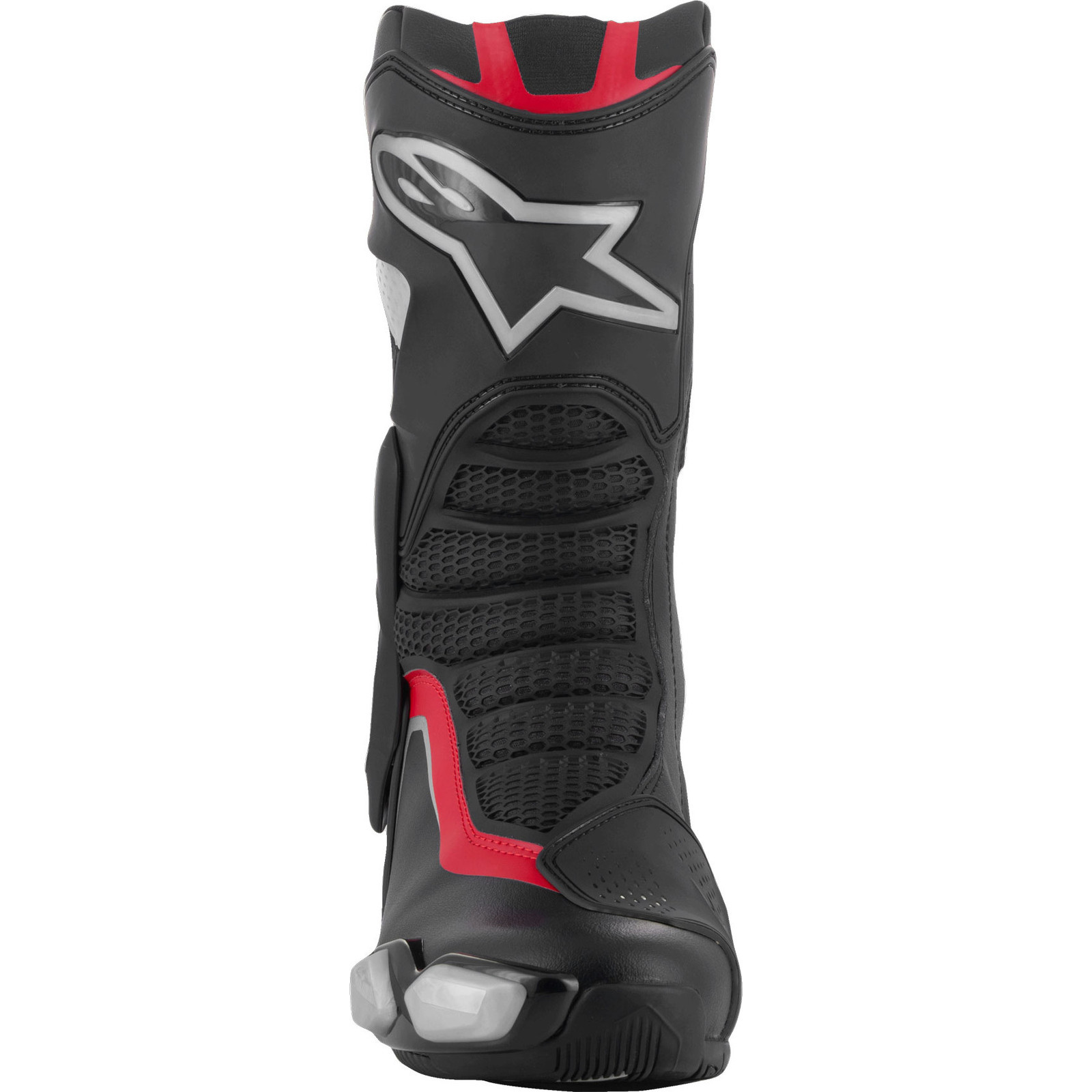 Alpinestars SMX-6 V3 Black Silver Red Motorcycle Boots Sport Race Motorbike Bike - Picture 32 of 42