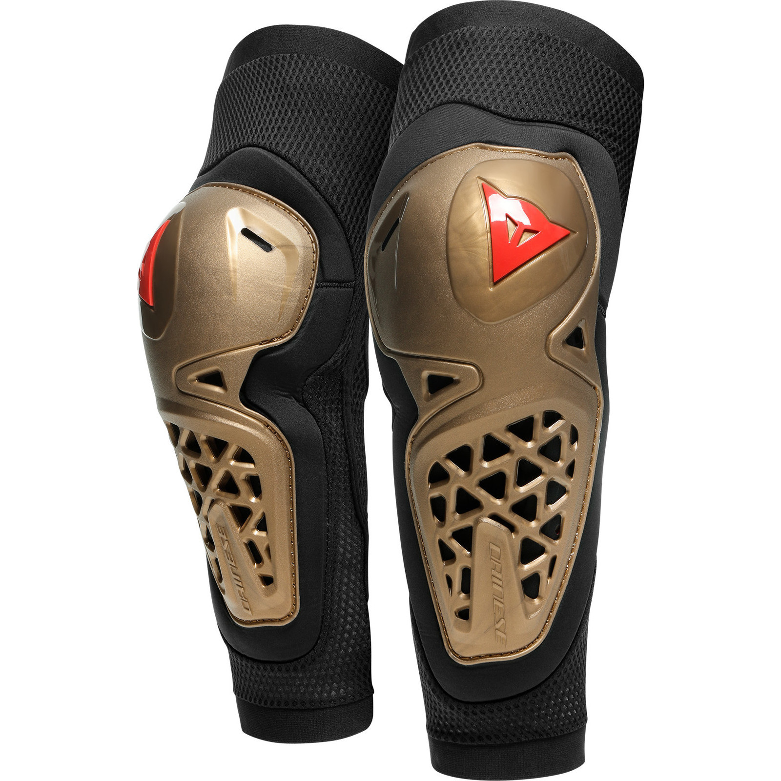 Dainese MX 1 Copper Elbow Guards Pair Motocross Limb Protectors Adjustable Size - Picture 13 of 15