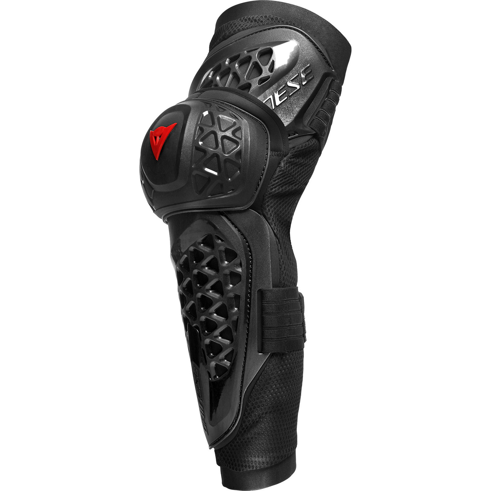 Dainese MX 1 Black Knee Guards Pair Off-Road Dirt Bike Vented Limb Protectors - Picture 11 of 15