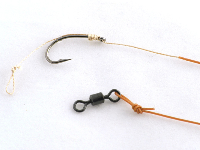 Pop Up Carp Hair Rigs on 20lb Braid Barbed Rig | eBay