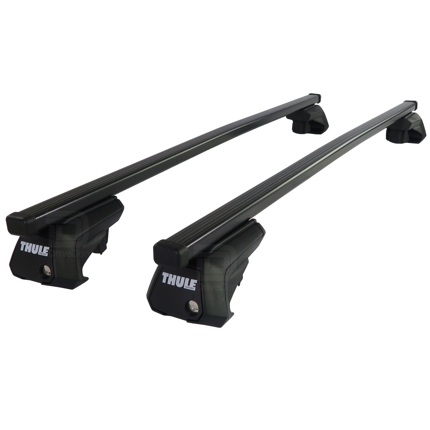 Thule Steel SquareBar Evo Roof Bars fit Ford Mondeo Mk.4 Estate 07-14 ...