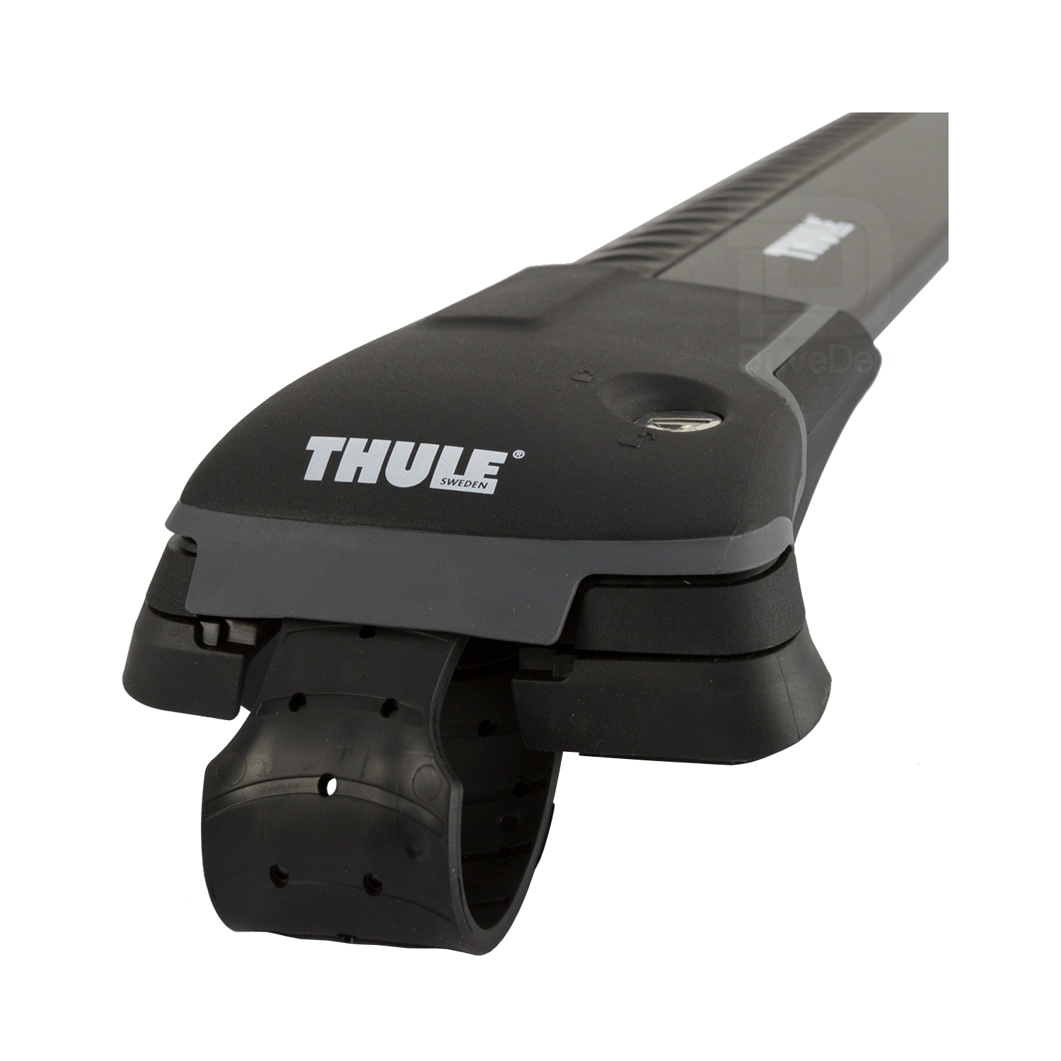 V70 Rails Thule WingBar Edge Black Roof Bars for Volvo V70 Mk.2 00-07 Open Rails ...