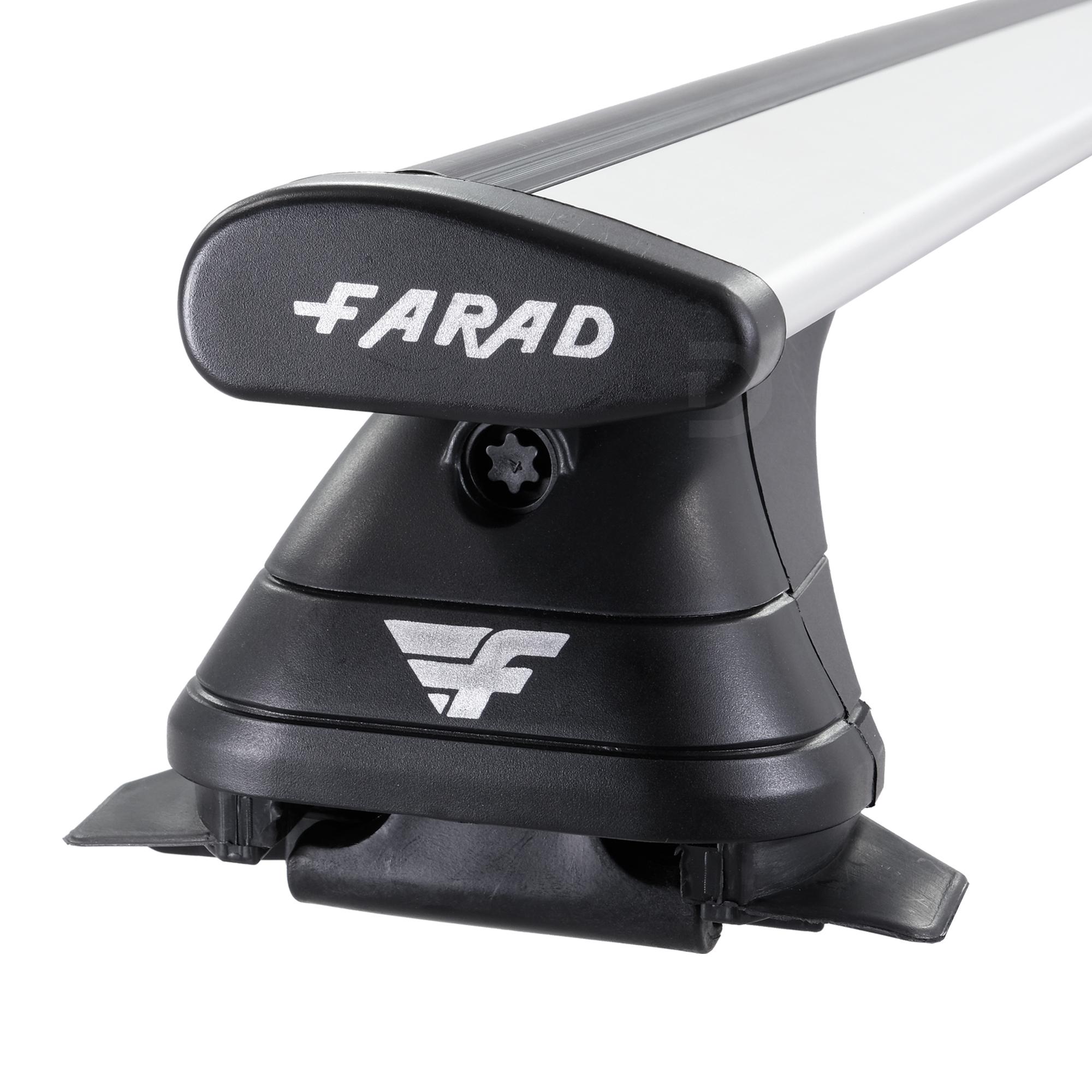 Farad Pro Wing Silver Aluminium Roof Bars for Mitsubishi Outlander