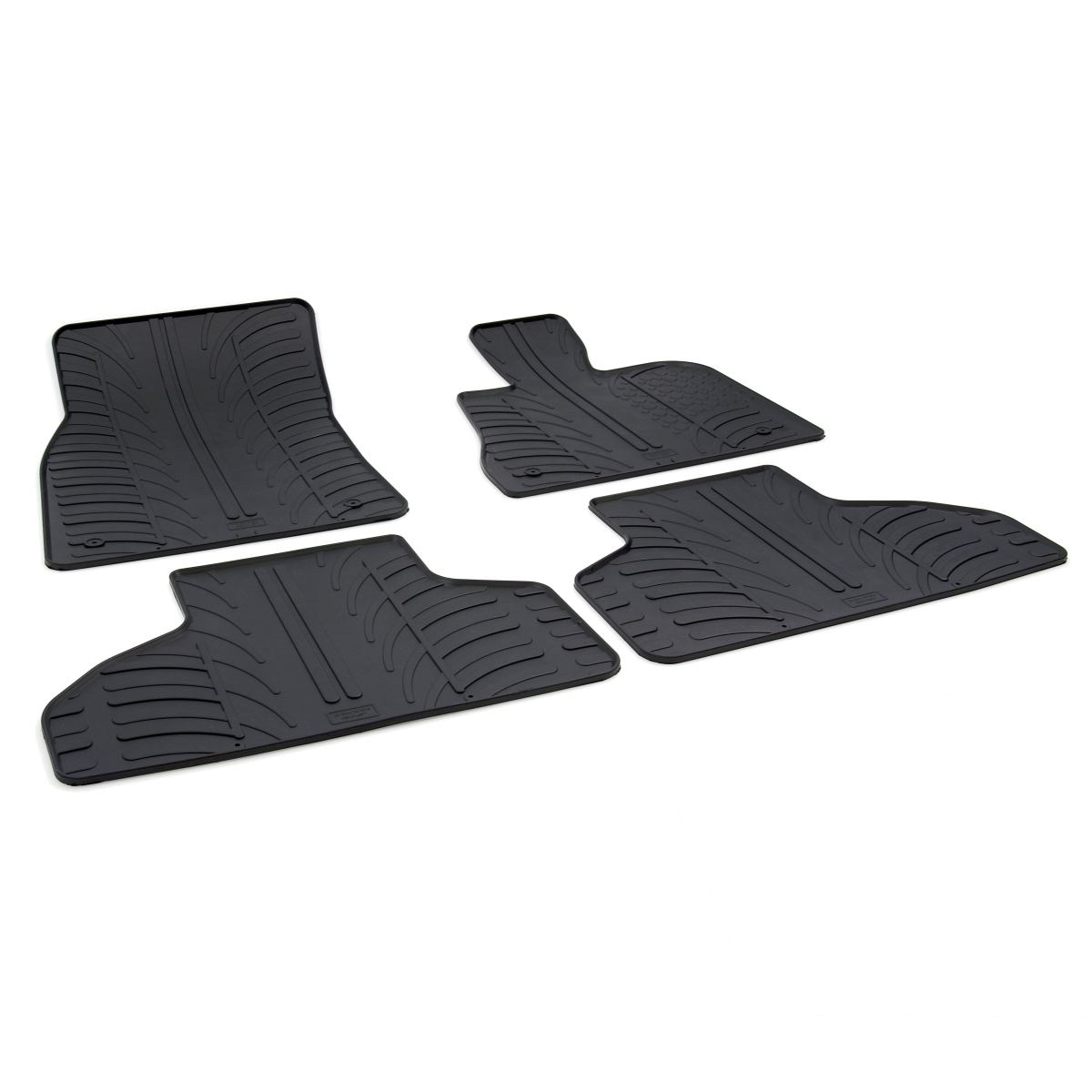 Gledring Tailored Rubber Floor Mats to fit BMW X5 F15 13-18 Black Moulded Set | eBay