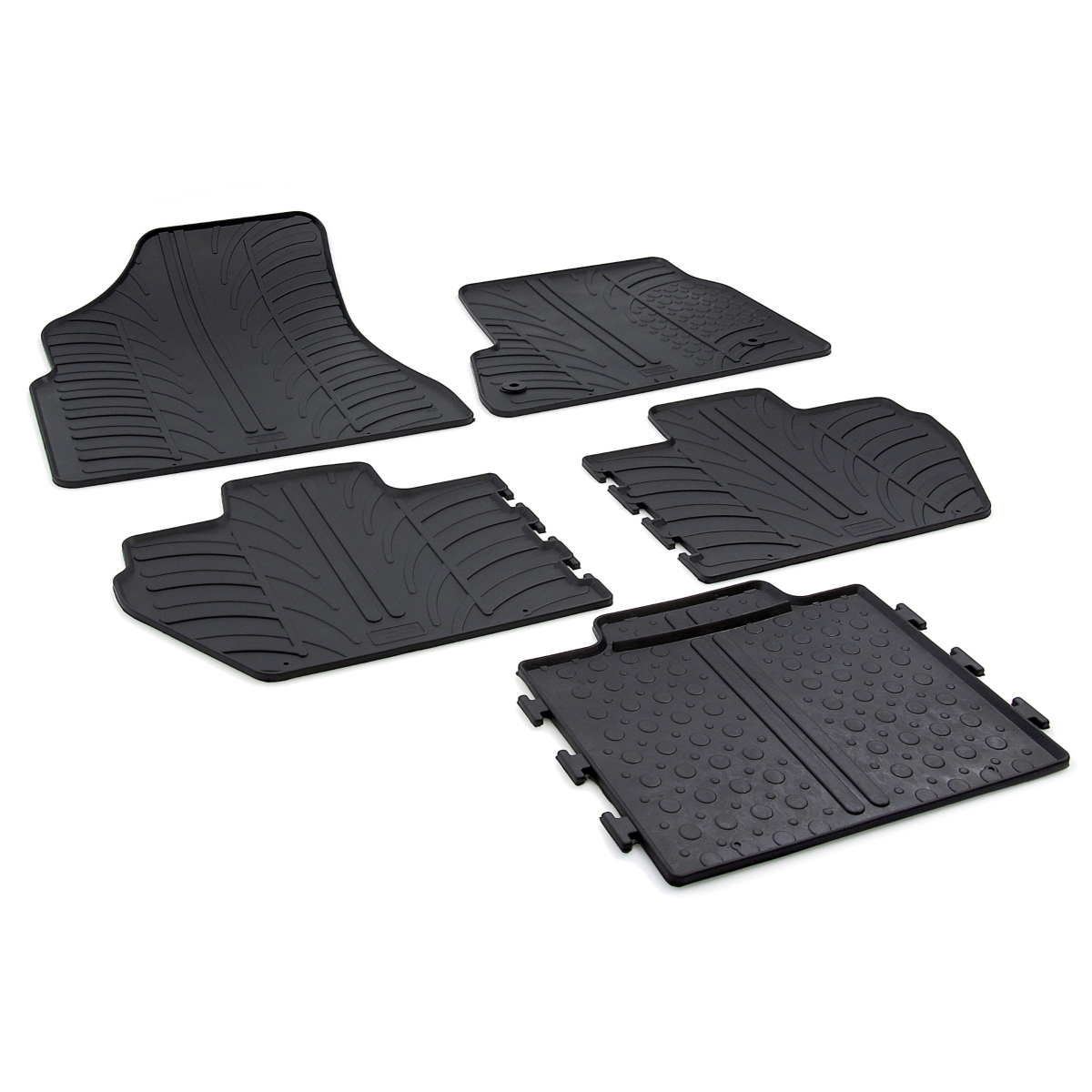 Gledring Tailored Rubber Floor Mats fits Peugeot Partner Tepee 0818