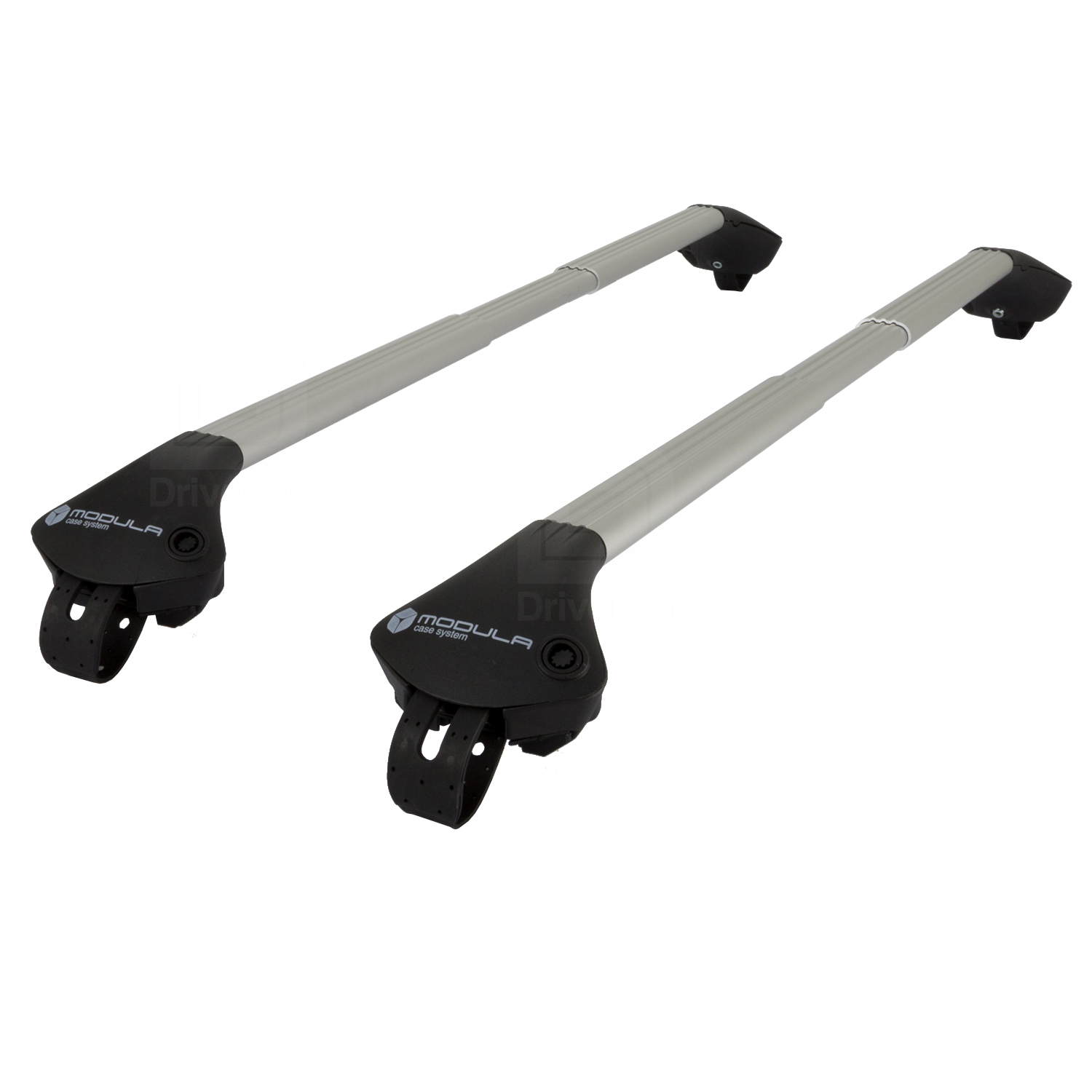 Modula Aluminium Silver Roof Bars Hyundai ix35 1015 Open Rails Aero