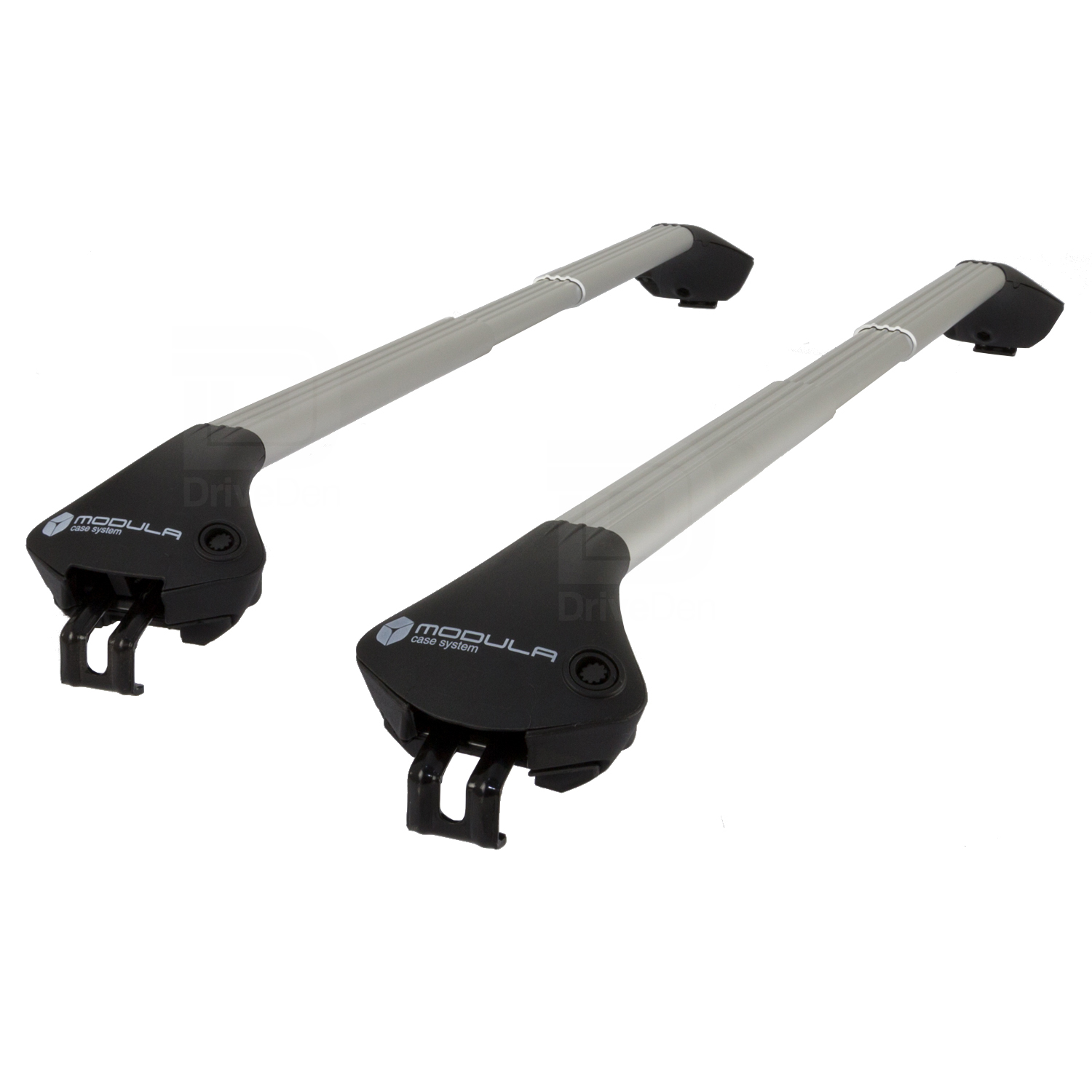 Modula Aluminium Aero Roof Bars Set to fit Jaguar XE 15-19 Pair