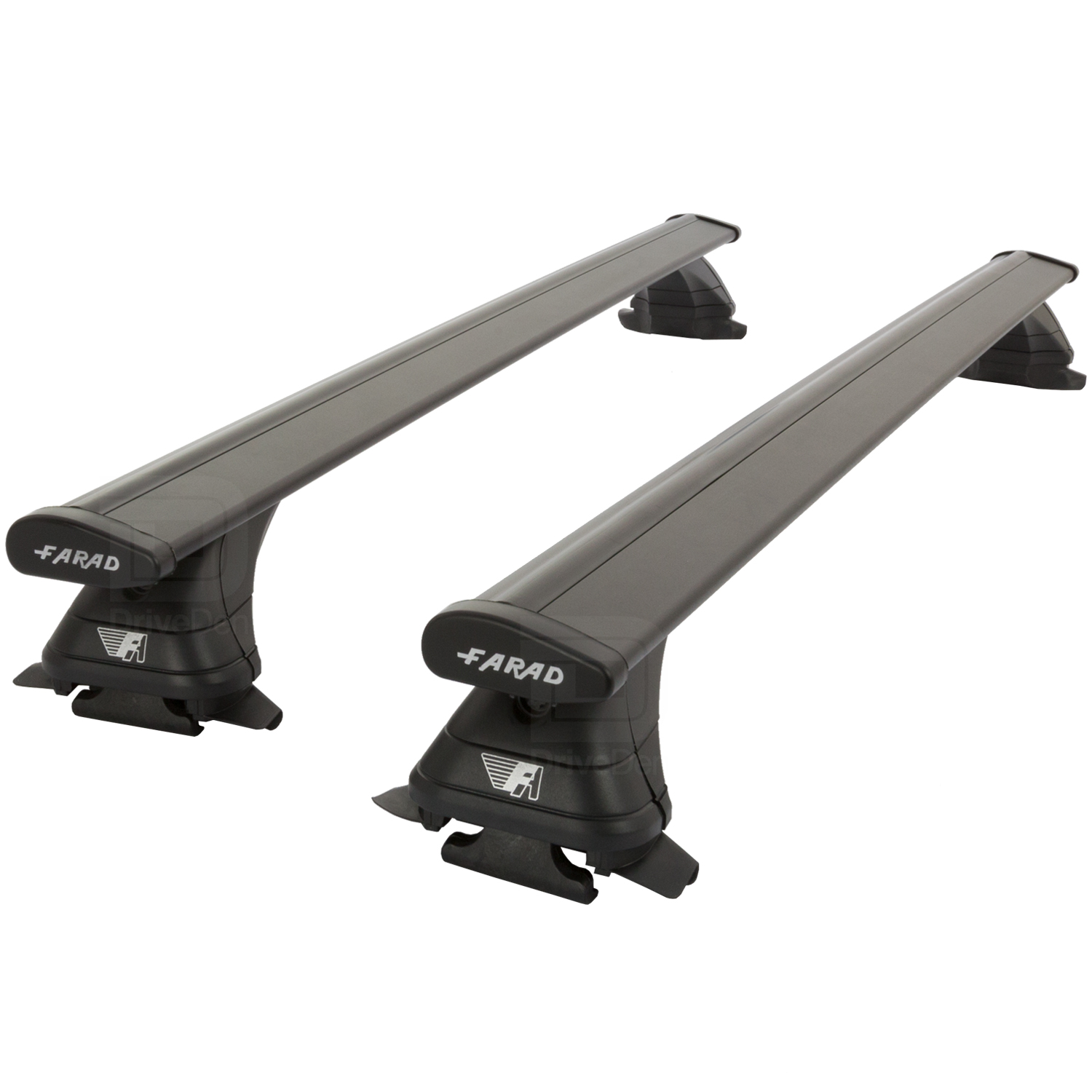 Farad Black Wing Roof Bars Honda Civic Mk.9 Tourer 1418 Closed Rails