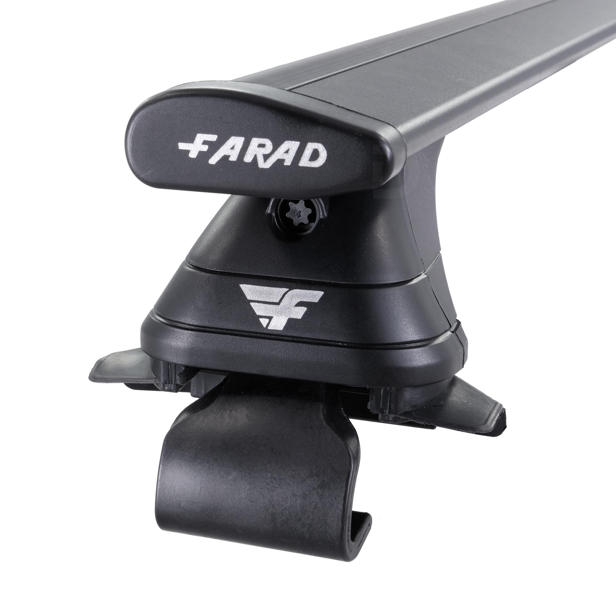 Farad Pro Wing Black Aluminium Roof Bars Set to fit Skoda Kodiaq 1721 Open Rail 5052644193032 Farad Pro Wing Black Aluminium Roof Bars Set to fit Skoda Kodiaq 1721 Open Rail 5052644193032