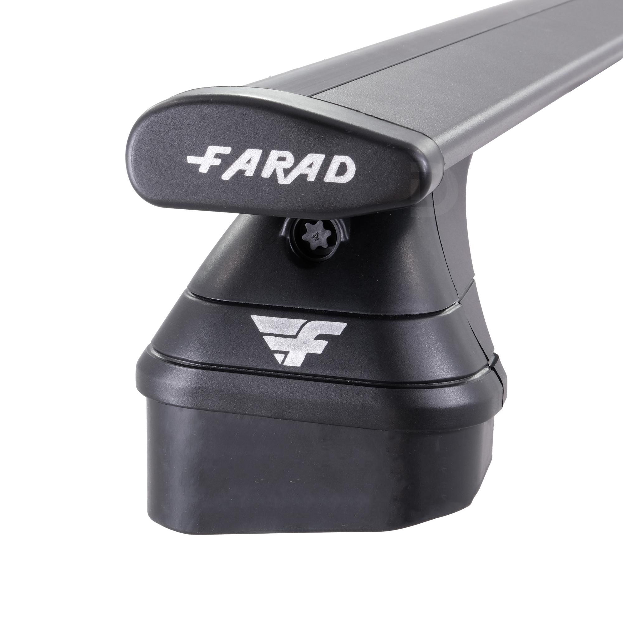 Farad Pro Wing Black Aluminium Roof Bars Set to fit Tesla Model 3 1921
