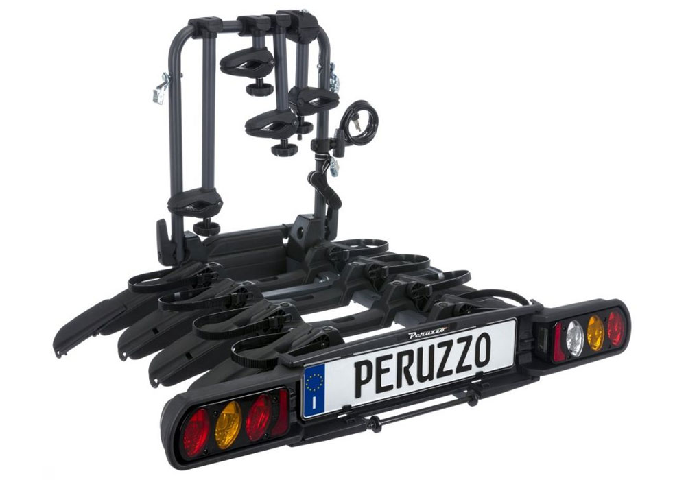 Peruzzo Pure Instinct 4 Bike Towbar Mounted Car Bike Rack