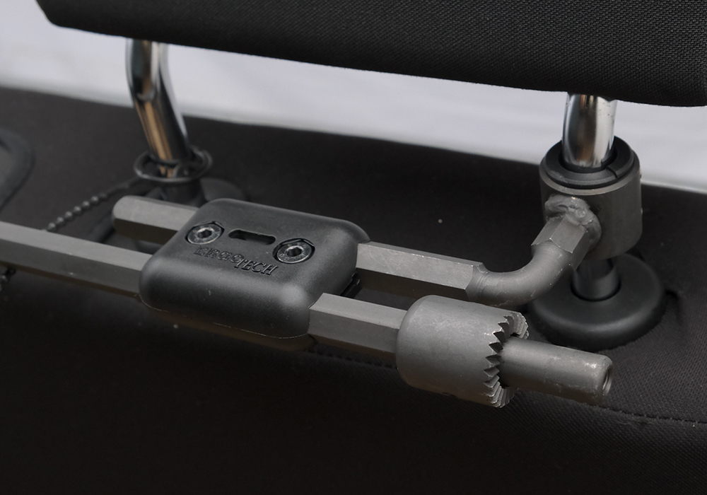 Step 5 - Attach the Hexagonal Bars to the Car Dog Guard
