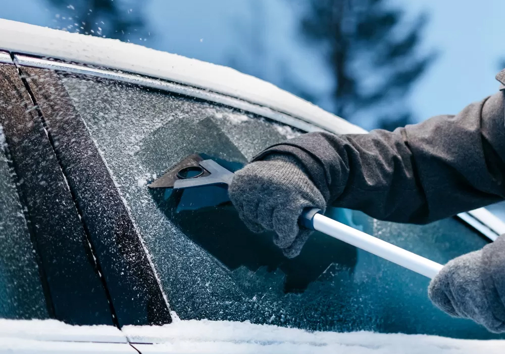 Kungs MEGA-IS Ice Scraper with Snow Brush