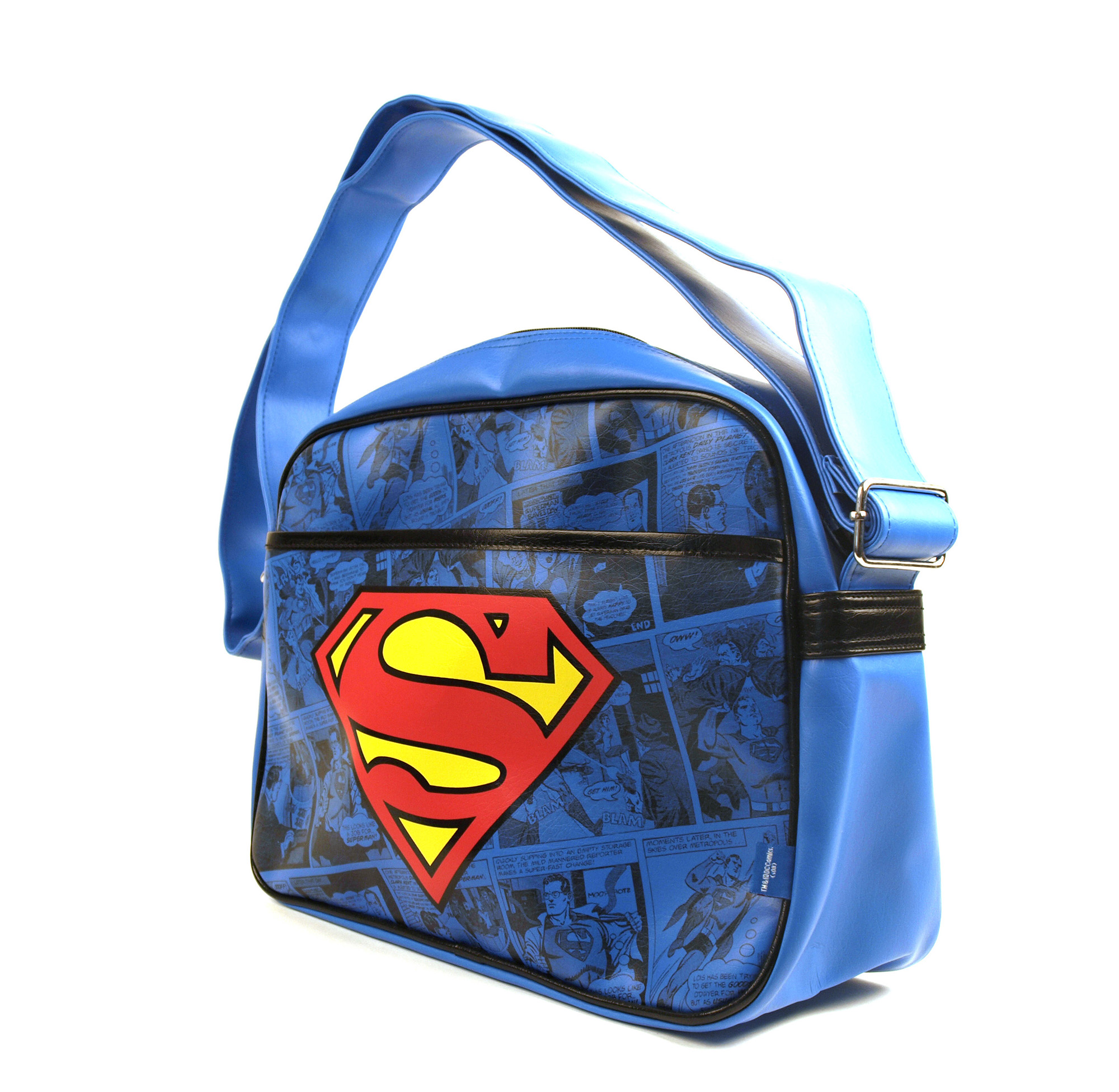 /Superman Retro Style Shoulder / Sports Bag | Pink Cat Shop