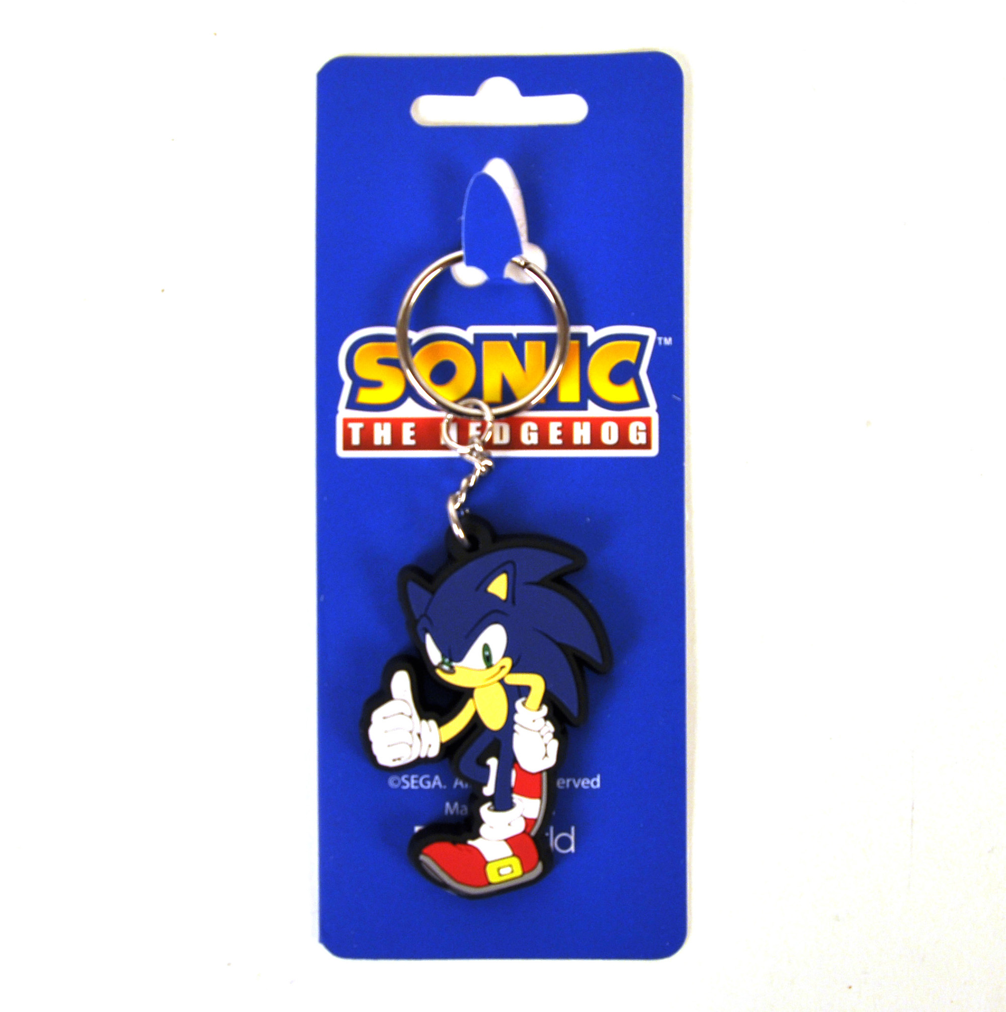 Sonic The Hedgehog Sega Retro Key Ring | Pink Cat Shop