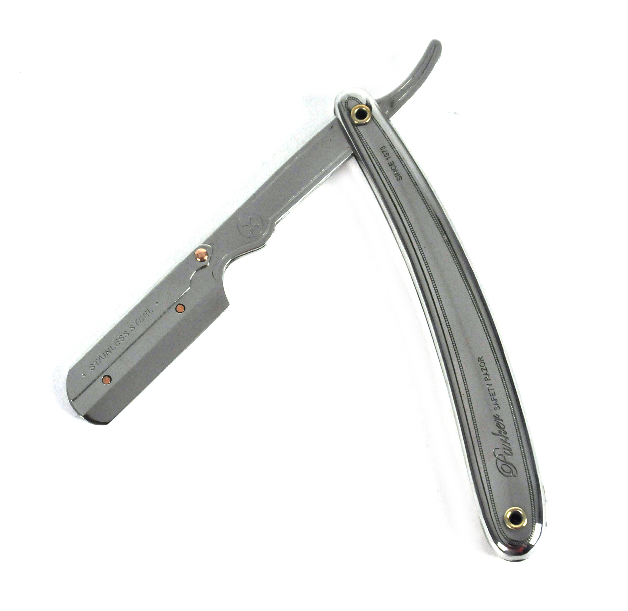 Parker Barber Razor - Chrome | Pink Cat Shop