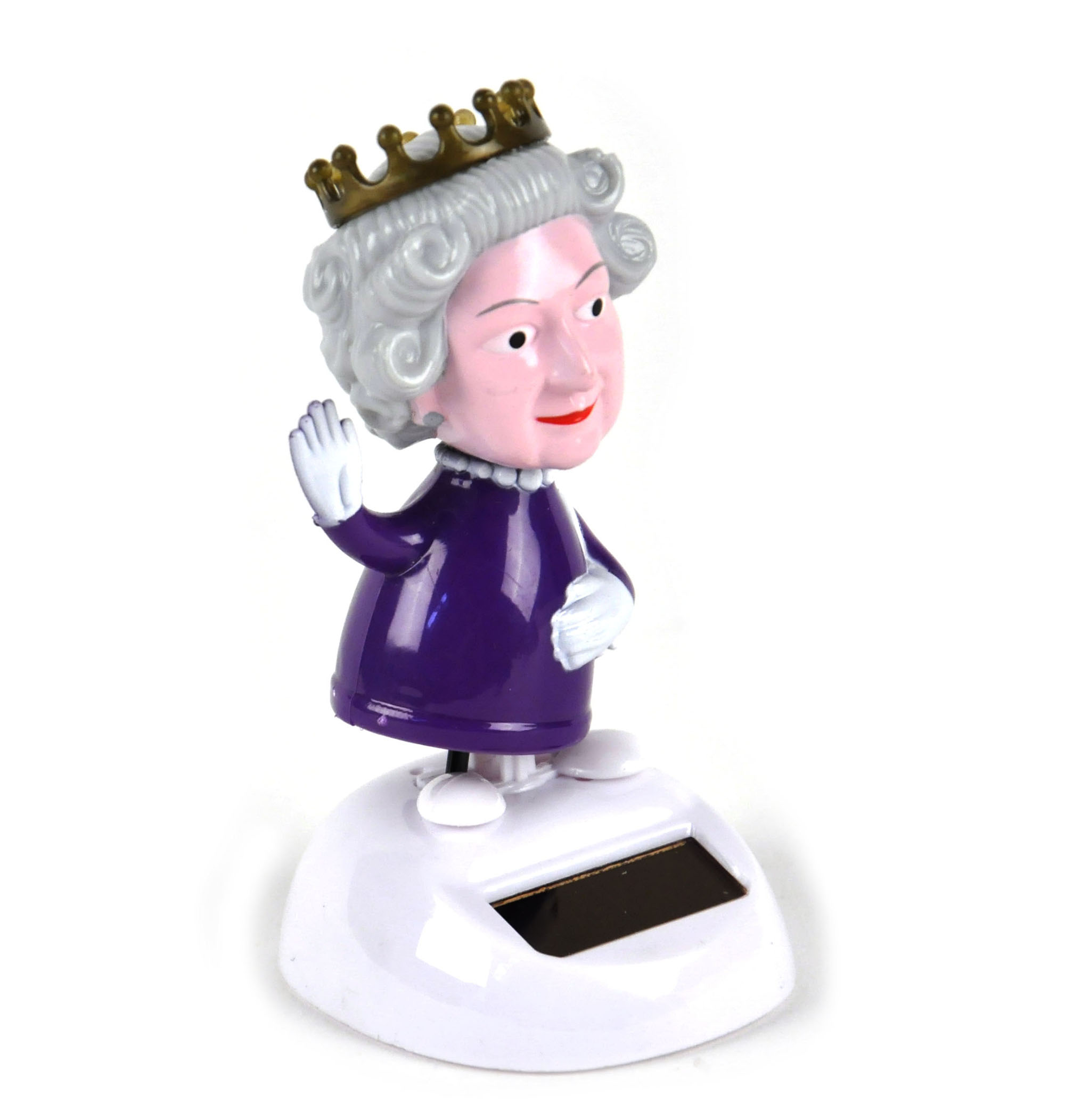 queen elizabeth solar toy