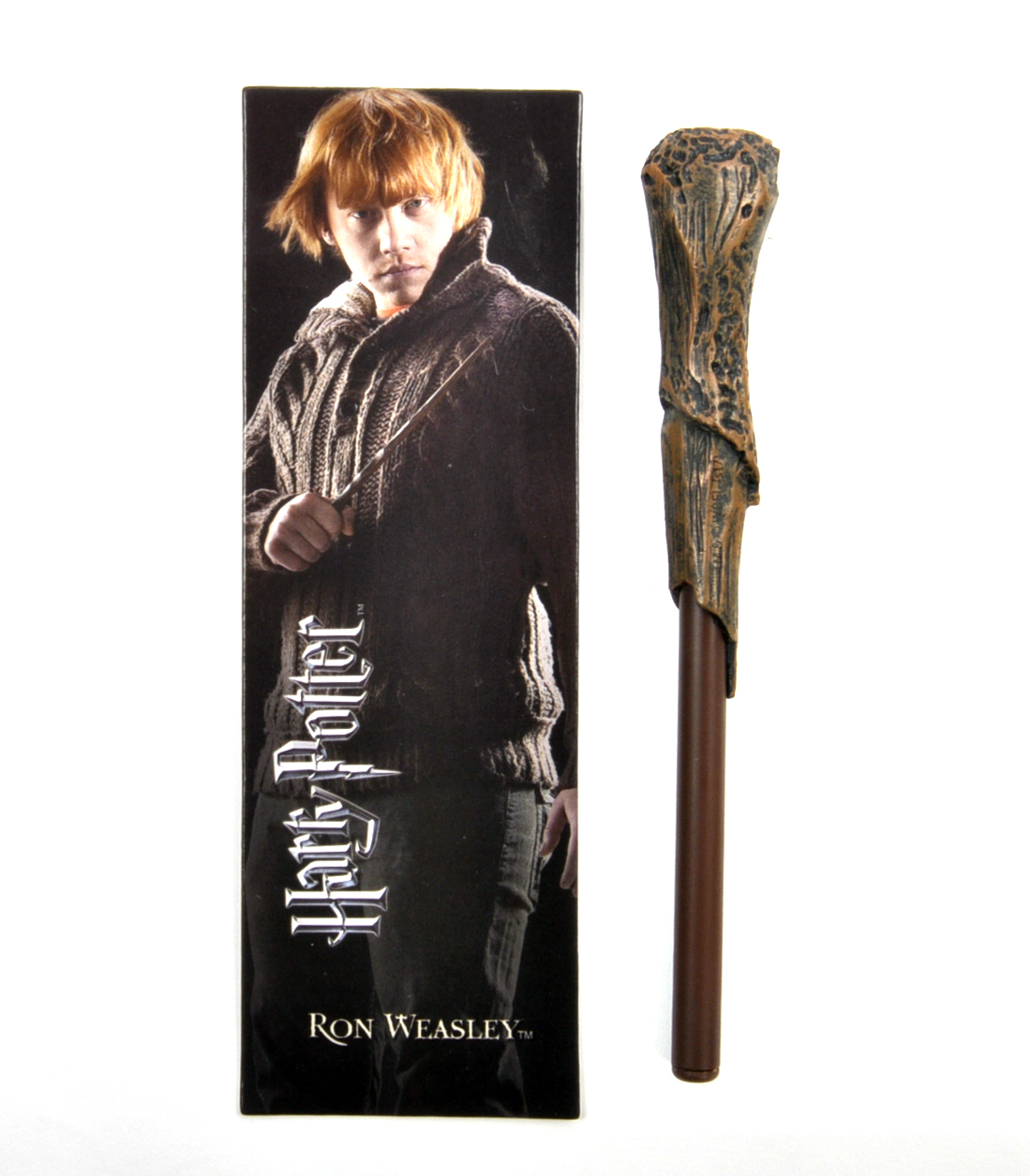 Ron Weasley Pen Wand & Bookmark - Noble Collection Harry Potter Replica ...